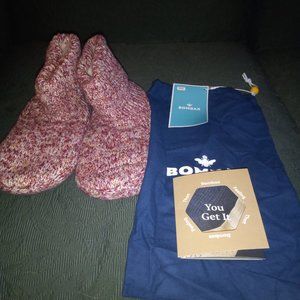 Bombas Women's Gripper Slipper Bootie - Sherpa Lined Size M